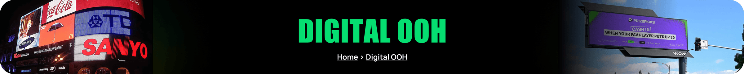 Browse LED billboard and digital OOH locations